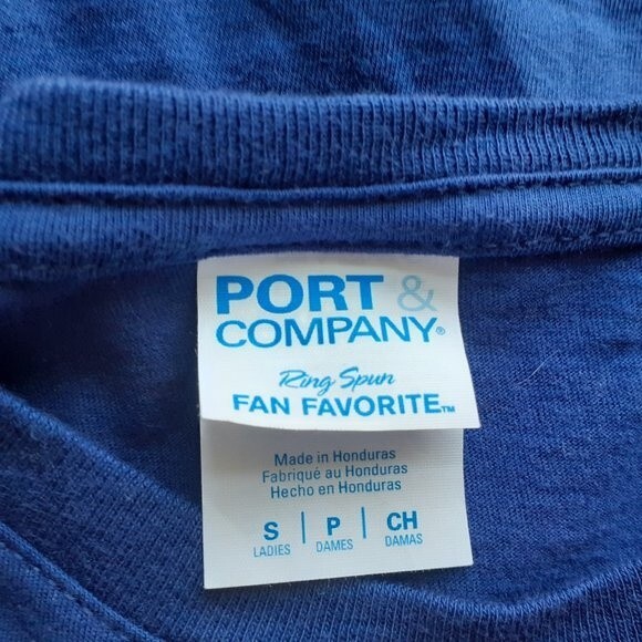 Port & Co Ring  My Favorite Sister In-Law Gifting Tee 100% Cotton in Navy  S/P - Picture 5 of 8